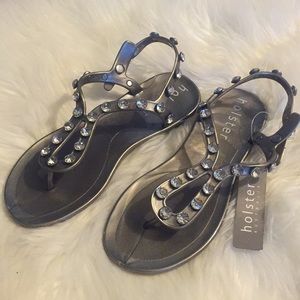 holster jelly sandals